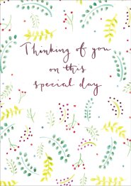 Thinking Of You On This Special Day - Standard Card