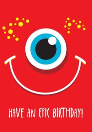 Have An Epic Birthday - Standard Card Gloss (6 Pack)
