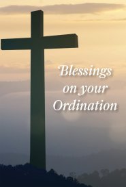 On Your Ordination - Cross Std Card Gloss (6 Pack)