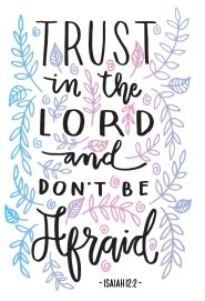 Trust In The Lord - Std Card Gloss (6 Pack)