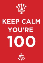 Keep CalmYou're 100 -Std Card Gloss (6 Pack)