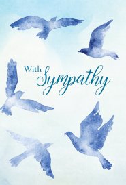 With Deepest Sympathy - Flowers Std Card Textured (6 Pack)