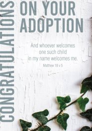 On Your Adoption - Ivy -Std Card Textured (6 Pack)