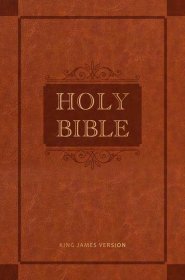 KJV Holy Bible, Compact Giant Print, Sienna