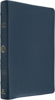 ESV Heirloom Bible, Gloria Dei: Single Column Edition (Calfskin, Meridian Blue, Full Yapp)
