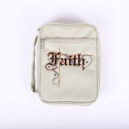 Faith Canvas Bible Cover - Extra Large