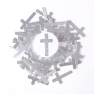 Blank Silver Pocket Crosses - Pack of 1000