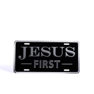 Jesus First Silver Deluxe Autotag