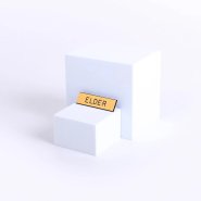 Badge Engraved Elder Gold Pin