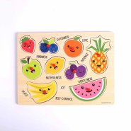 Fruit Of The Spirit Wood Peg Puzzle