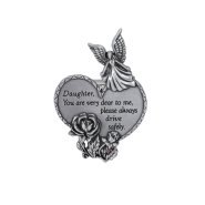 Daughter Heart Visor Clip - Pack of 4