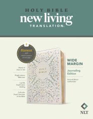 NLT Wide Margin Bible, Filament Enabled (LeatherLike, Grace & Bloom, Red Letter)
