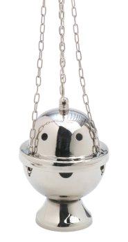 Nickel Plated Thurible H 11 cm