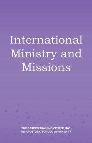 International Ministry and Missions