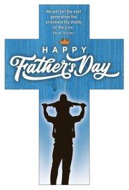 Bookmark-Cross-Father's Day-Happy Father's Day Ps 78:4 NIV (Pack of 25)