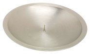 Nickel Plated Candlestick Plate with Thorn D 16 cm