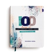 100 Days of Less Hustle More Jesus Devotional Journal