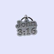 John 3:16 Keyring - Pack of 4