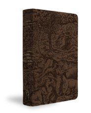 KJV Majestic Illuminated Bible (Brown Leatherluxe)