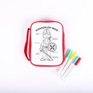 Armor Of God Washable Canvas Bible Cover - Medium