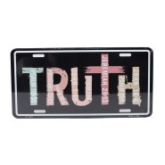 Truth Number Plate Tag