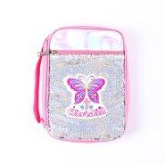 Cherished Sequin Bible Cover - Medium