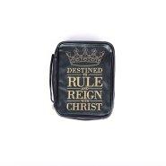 Destined To Rule Vinyl Bible Cover - Medium