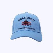 Grandpas Are Blessings From Above Blue Cap