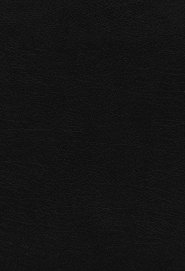 NIV, Quest Study Bible, Large Print, Bonded Leather, Black, Thumb Indexed, Comfort Print