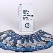 Bible Index Tabs Silver Mini Tabbies Pack of 10
