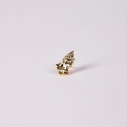 Lapel Pin Praying Hands Gold 11/16In Pack of 6