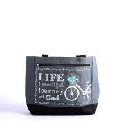 Journey With God Canvas Tote