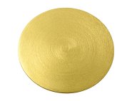 Gold Aluminium Plate D 10 cm
