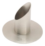 Nickel Plated Candle Holder D 3 cm