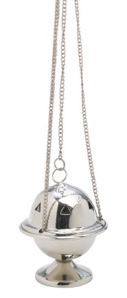 Nickel Plated Thurible H 10 cm