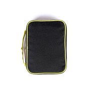 Black & Yellow Canvas Bible Cover - Large