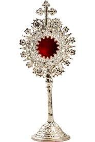 Silver Plated Reliquary H 19.5 cm