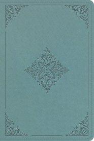 ESV Single Column Heritage Bible (TruTone, Paris Sky, Fleur-de-lis Design)