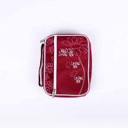 Jesus Loves Me Canvas Bible Cover - Medium