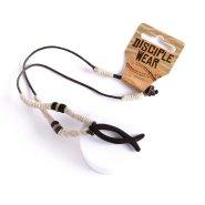 Wooden Pendant Hemp & Wax Cotton Necklace - Pack of 12