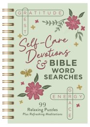 Self-Care Devotions and Bible Word Searches