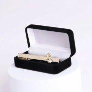 Tie Bar Praying Hand Gold
