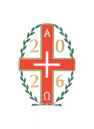 2026 Paschal Transfer: Alpha & Omega with Leaves with date - Single