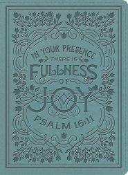 ESV Single Column Journaling Bible (TruTone, Paris Sky, Psalm 16:11 Design)