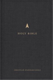 CSB Pew Bible, Large Print Edition, Easy-to-Read, Charcoal