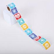 Christian Sayings Stickers - Roll of 100