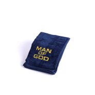 Pastor Towel Man Of God Navy Cotton