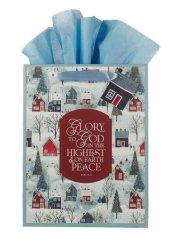 Gift Bag LG Portrait Glory to God Luke 2:14