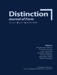 Distinction. Journal of Form