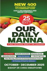 Our Daily Manna : Odm Oct to Dec 2025